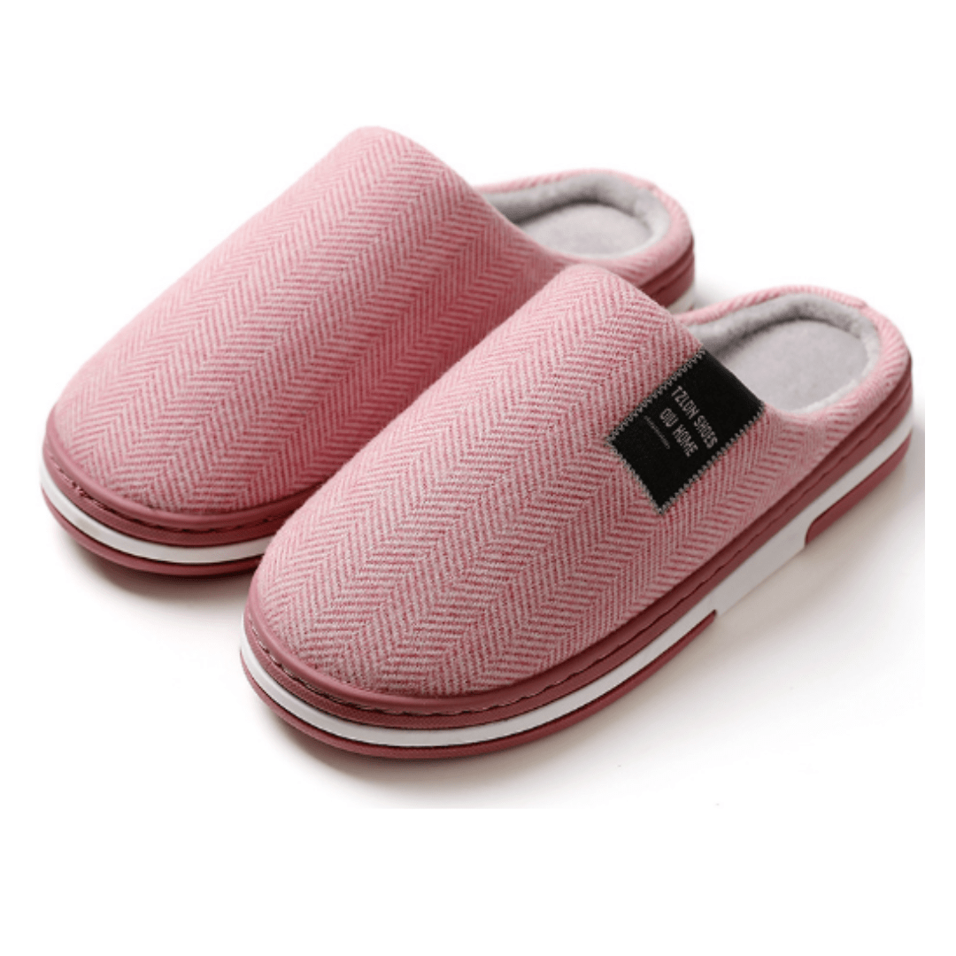CozyStride Slippers — Plush Lining Interior, Non-Slip Sole