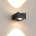 Wall Lamp Outdoor LED 6W Black Waterproof Aluminum, Dual Direction LED Wall Lighting | Euroselle