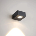 Wall Lamp Outdoor LED 6W Black Waterproof Aluminum, Dual Direction LED Wall Lighting | Euroselle