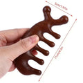 Tranquilwood Premium Sandalwood Massage Comb — Antistatic, Scalp-Nourishing Grooming Tool
