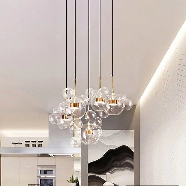 Marisol Ball Pendant Light With Warm LED For Modern Rooms