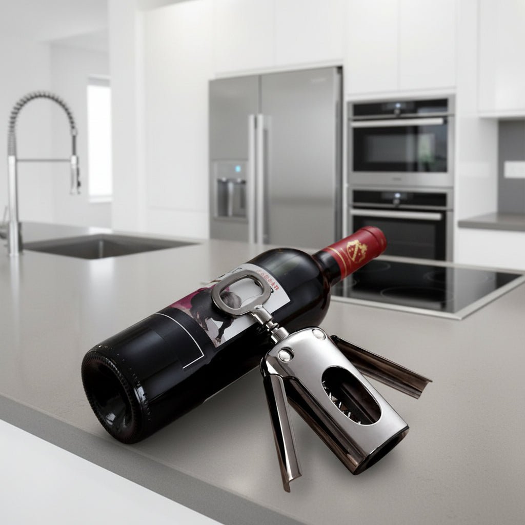 Astra Ergonomic Corkscrew — Twin-Lever Vertical Mechanism