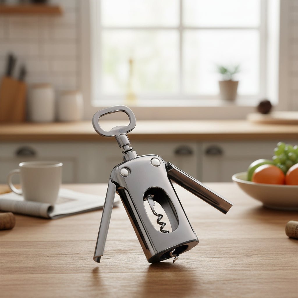 Astra Ergonomic Corkscrew — Twin-Lever Vertical Mechanism