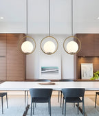 LED Glass Ball Pendant Lights