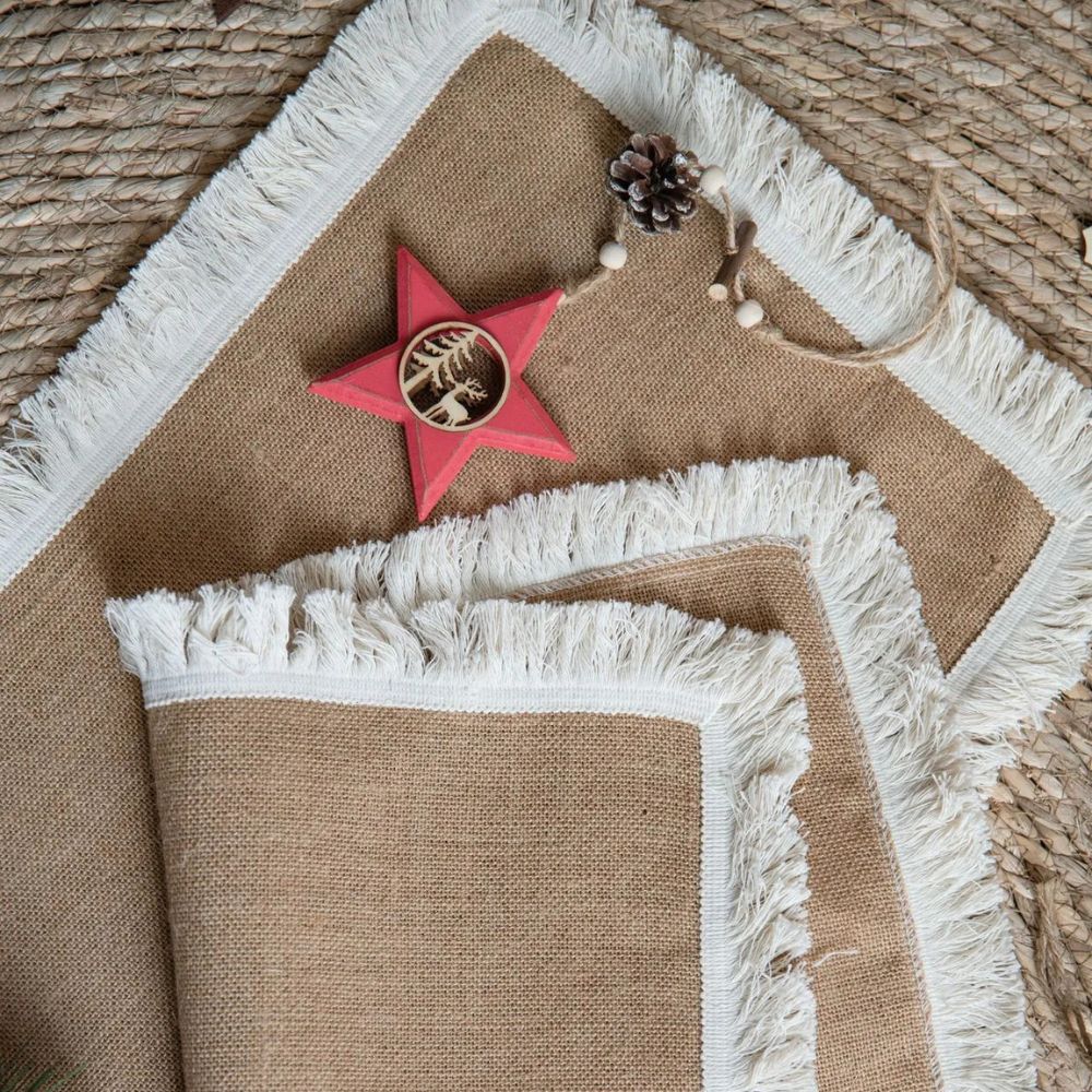 Farmhouse Burlap Table Runner for Weddings & Elegant Events - Euroselle