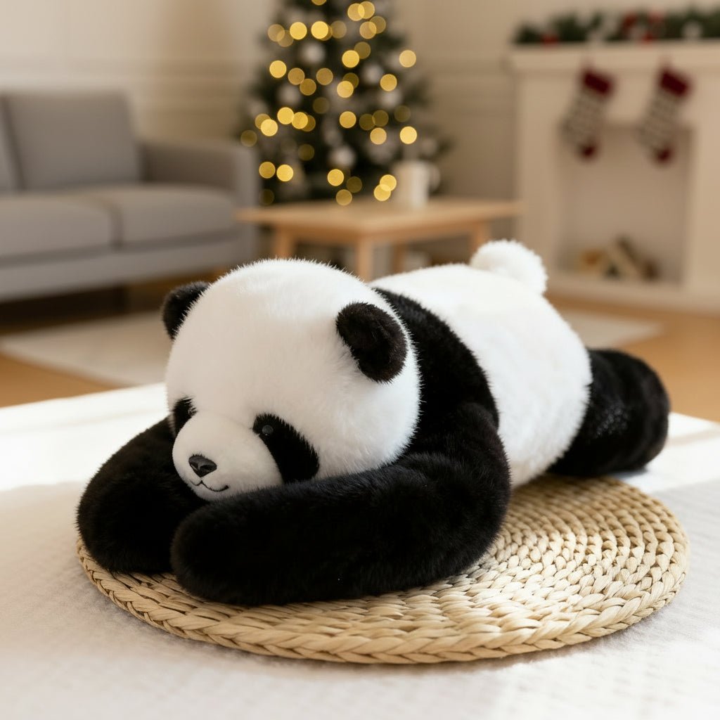 Companion de îmbrățișat plușat CalmHug — blăniță ultra moale, brațe extra-lungi, siluetă rotunjită pentru îmbrățișare