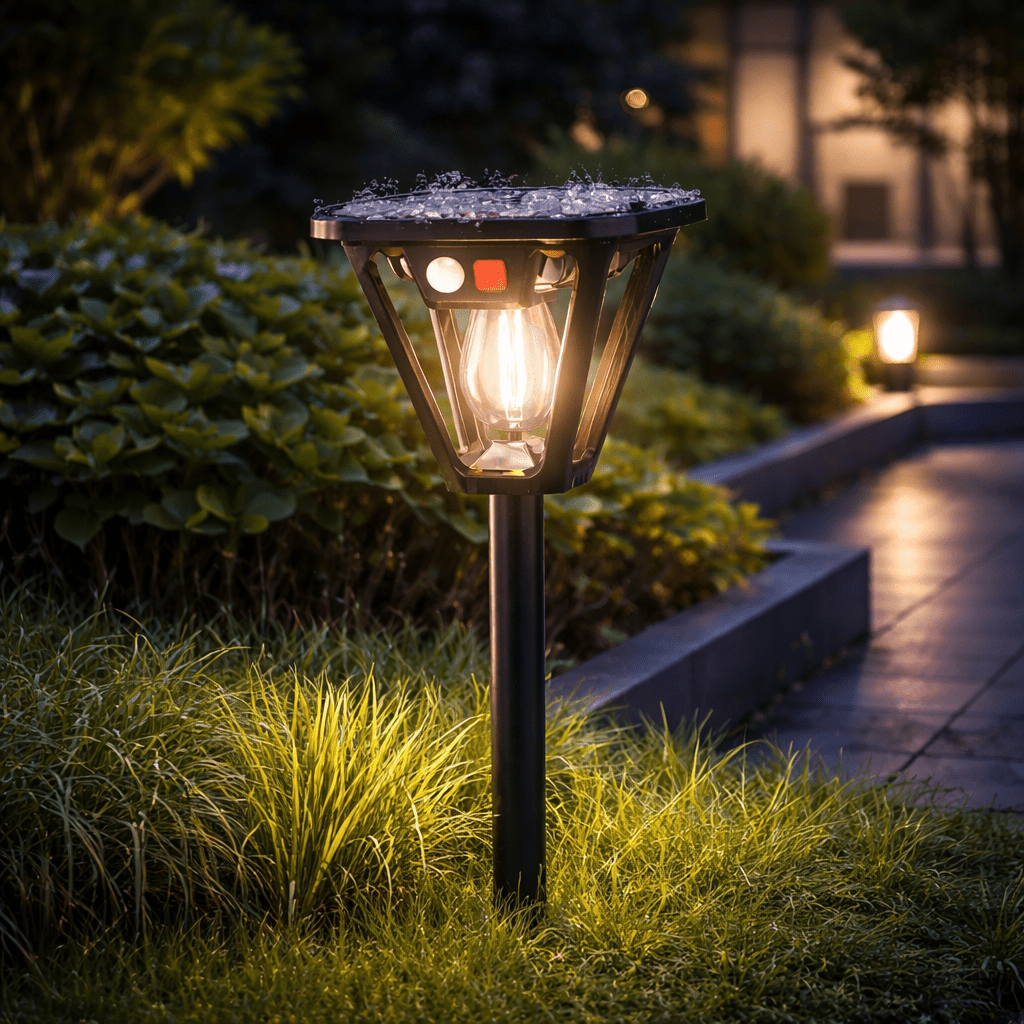 LumenPulse Solar-Außenleuchte mit Bewegungssensor und LED - COB mit großem Abstrahlwinkel, kabellos