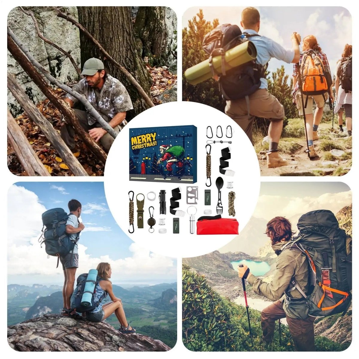 TrailForge 终极户外倒数日历 — 24 天装备倒计时套件