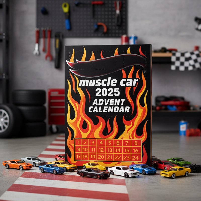 CarQuest 24 Cars Advent Calendar — Miniature Vehicles Behind Daily Doors