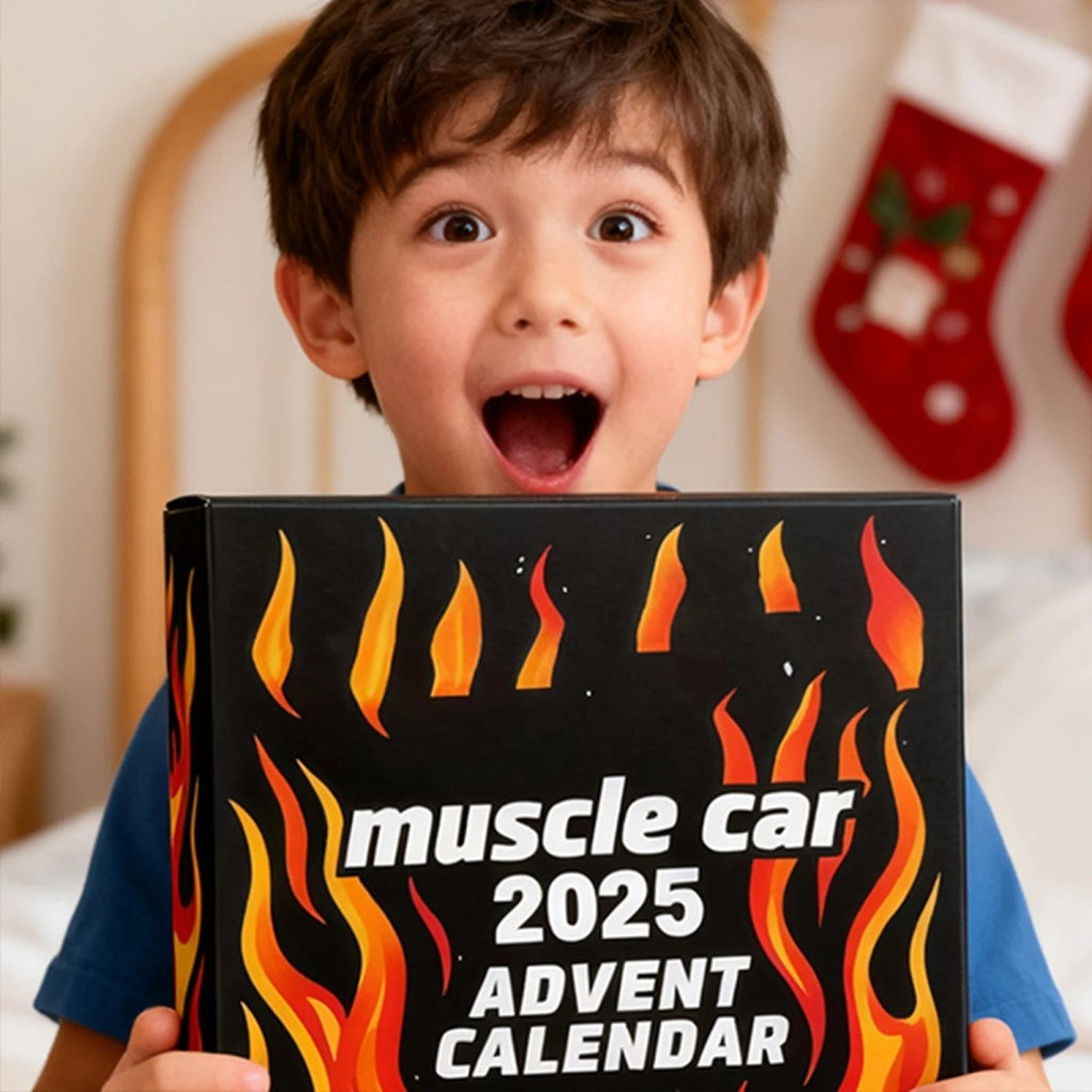 CarQuest 24 Cars Advent Calendar — Miniature Vehicles Behind Daily Doors