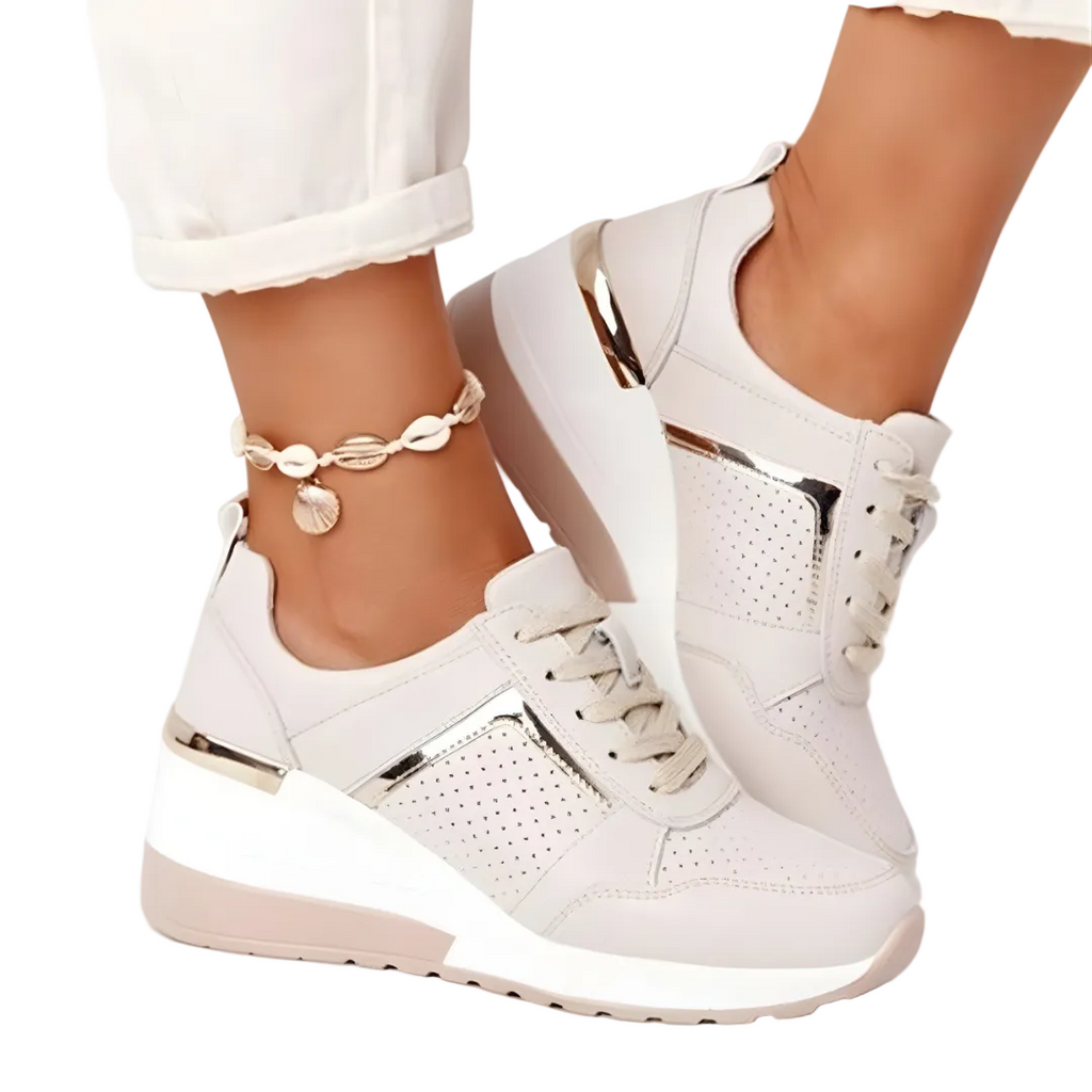 Lette sportssneakers for kvinner – pustende mesh, polstret innersåle, sklisikker såle, forsterket hælstøtte – amerikanske størrelser 6–10.5