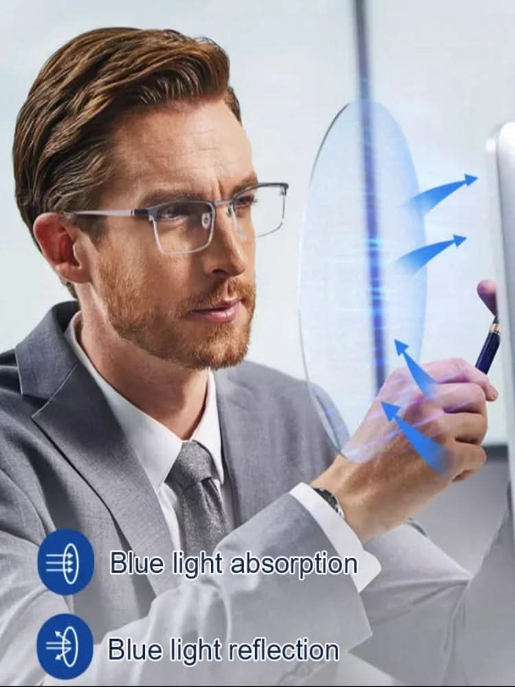 Ultra lehké brýle na čtení LumiRead — filtr modrého světla