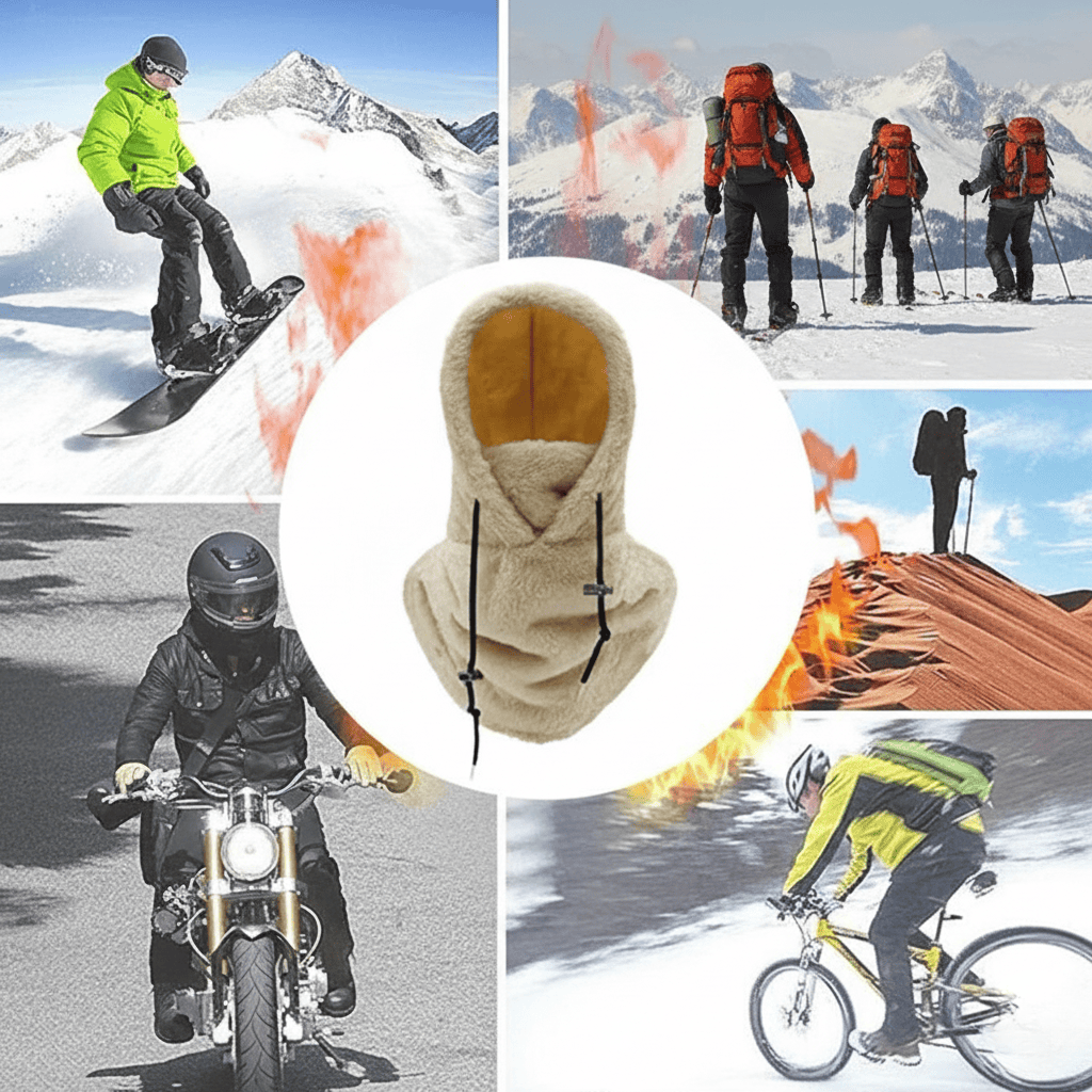 FrostPeak Thermal Winter Cap — Windproof Shell, Bre