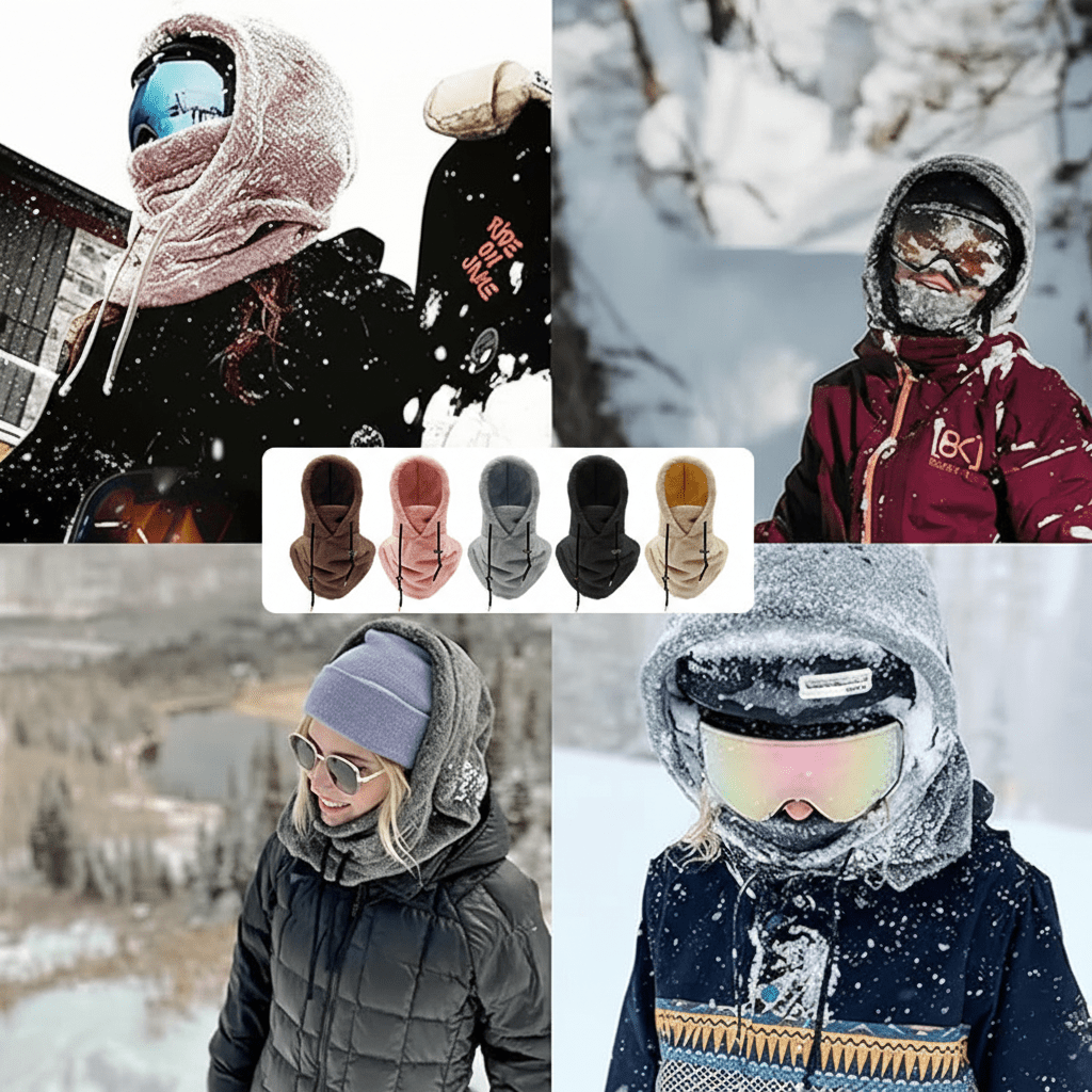 FrostPeak Thermal Winter Cap — Windproof Shell, Bre