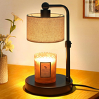 Candle Warmer Lamp - Flameless Fragrance, Timer & Adjustable Brightness | Euroselle