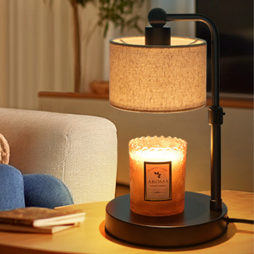 Candle Warmer Lamp - Flameless Fragrance, Timer & Adjustable Brightness | Euroselle