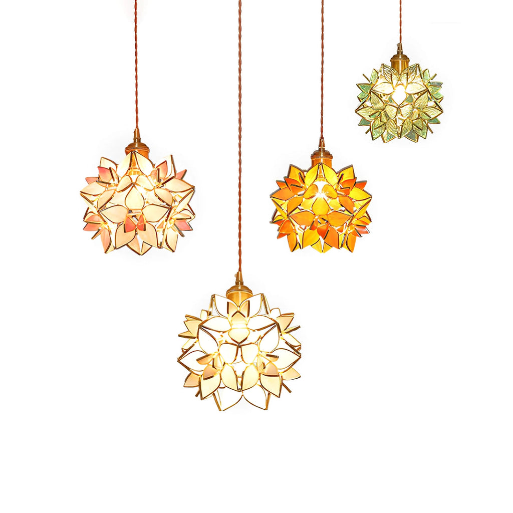 Capiz pendant light lamp