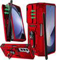 Skyddsfodral till Samsung Galaxy Z Fold 7/6/5 - kameraskydd och ringställ