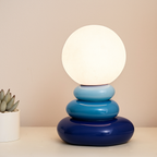 Tischlampe aus Keramik, USB-betrieben, LED, kompatibel mit Nachttisch- und Schreibtischbeleuchtung | Euroselle