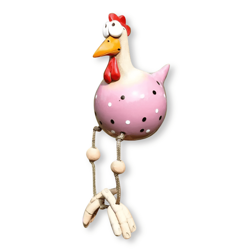 Weatherproof Chicken Garden Statue Durable Outdoor Décor - Euroselle