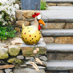 Weatherproof Chicken Garden Statue Durable Outdoor Décor - Euroselle