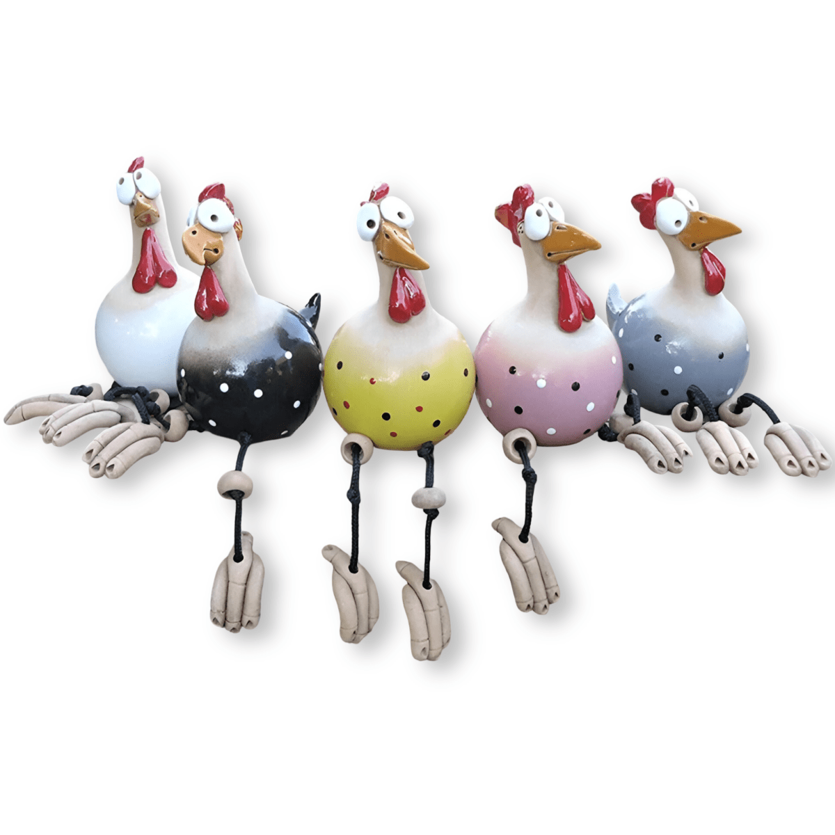 Weatherproof Chicken Garden Statue Durable Outdoor Décor - Euroselle