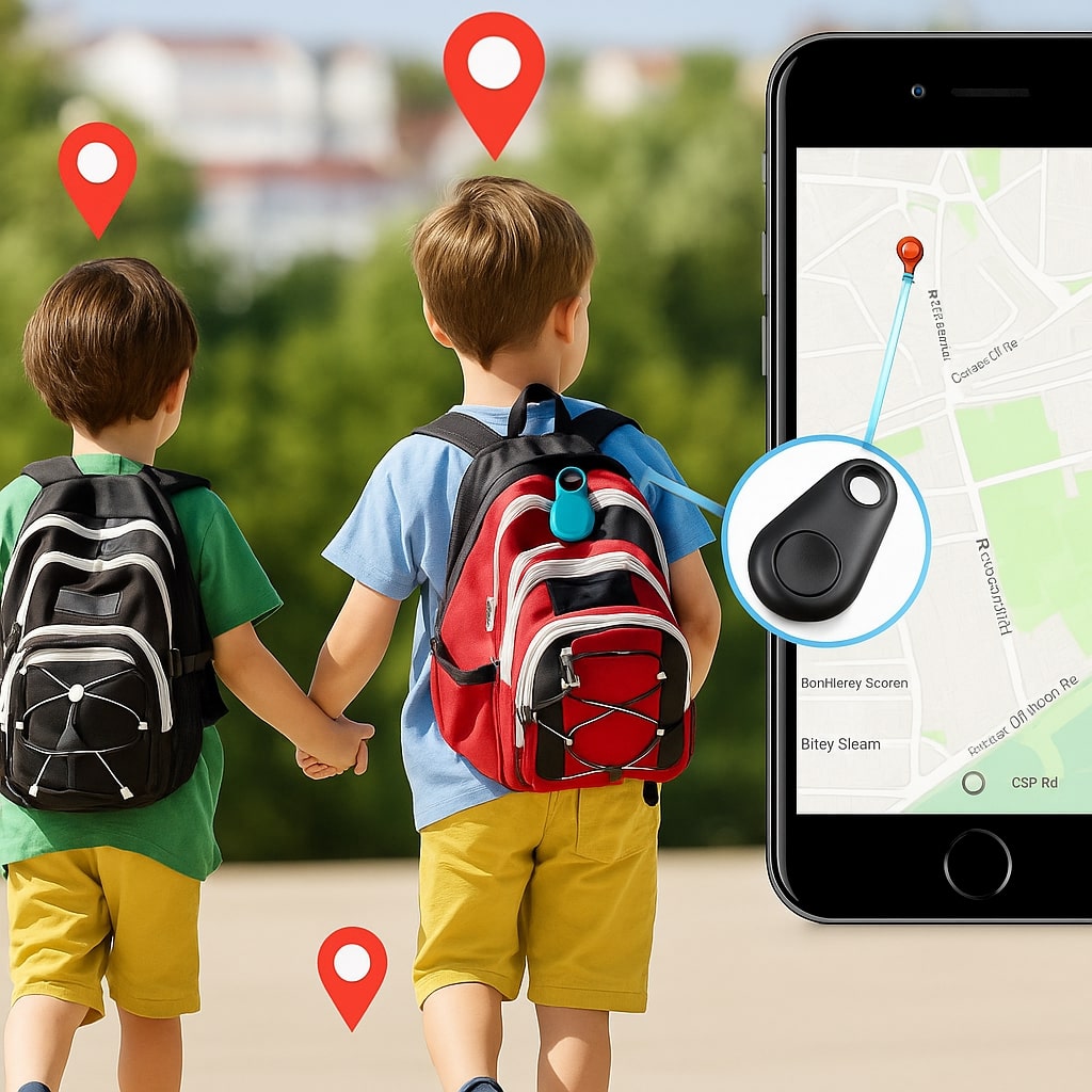 Traceur GPS en temps réel pour enfants, animaux et objets de valeur - géorepérage et application