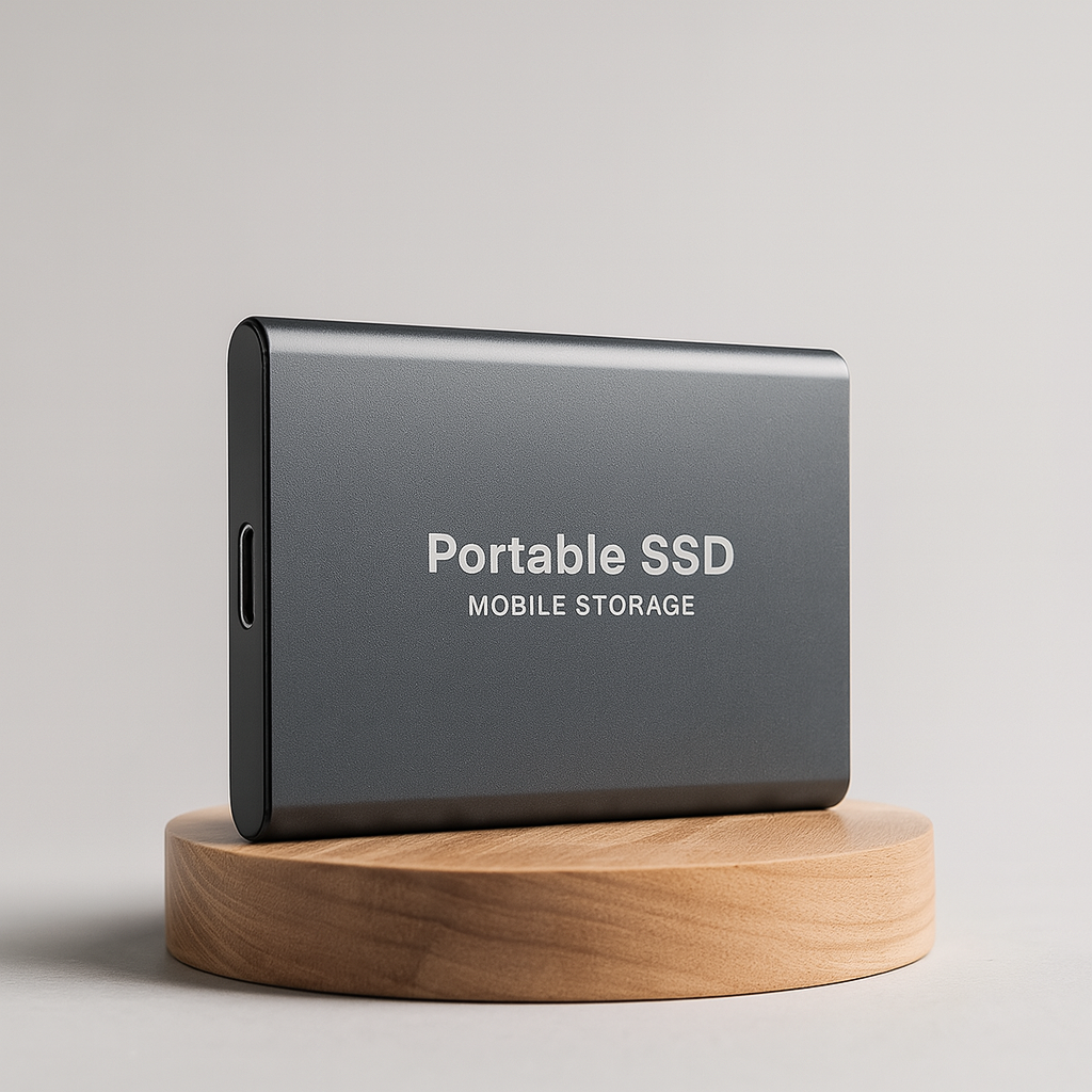 USB-C 3.1 külső SSD — 1TB/2TB/4TB, alumínium, ütésálló