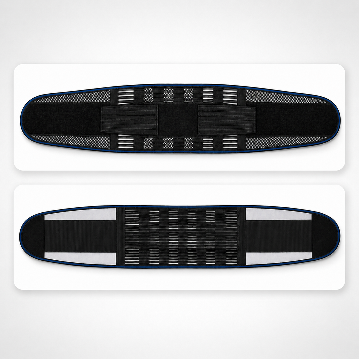 Ceinture lombaire réglable — compression à double sangle