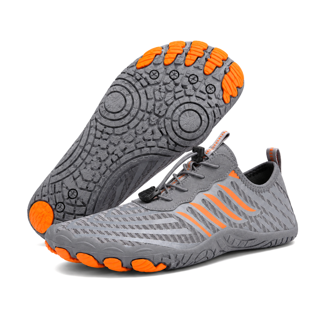 Chaussure aquatique amphibie — maille à séchage rapide, système de drainage