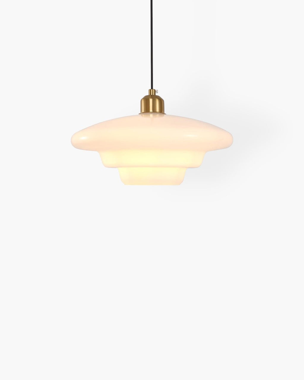 Serenelle Timeless Pendant Light With Brushed Brass Finish