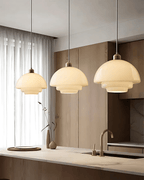 Serenelle Timeless Pendant Light With Brushed Brass Finish