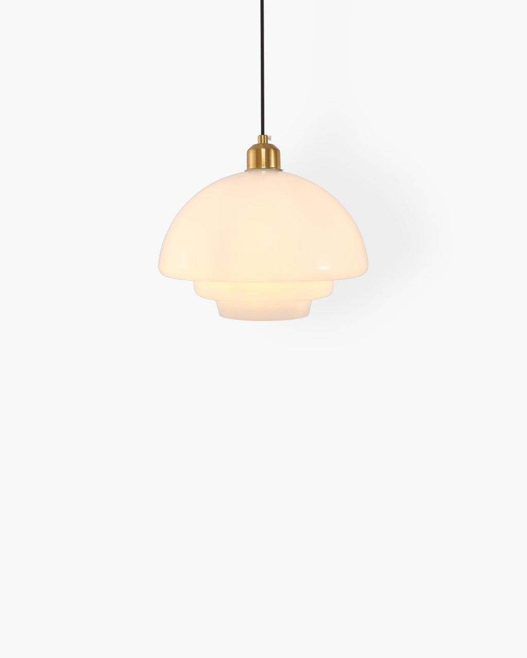 Serenelle Timeless Pendant Light With Brushed Brass Finish