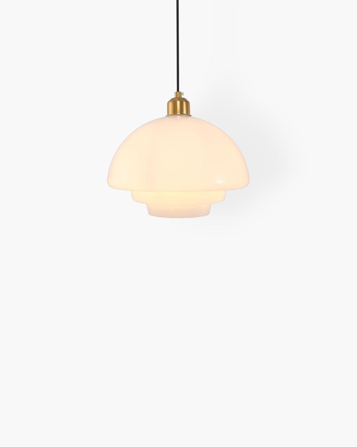 Serenelle Timeless Pendant Light With Brushed Brass Finish