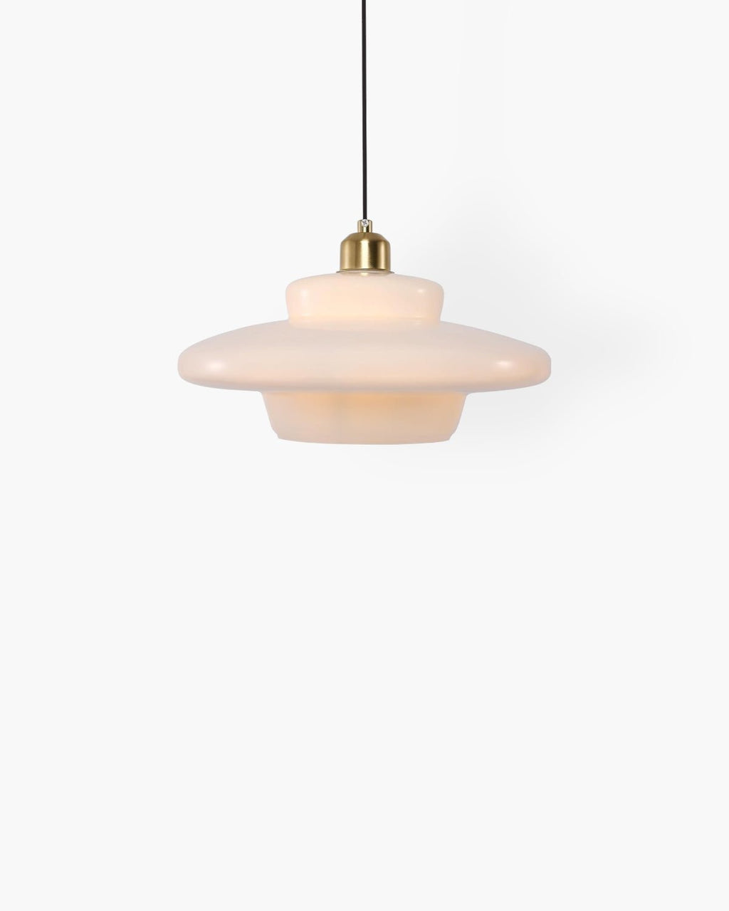 Serenelle Timeless Pendant Light With Brushed Brass Finish