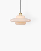 Serenelle Timeless Pendant Light With Brushed Brass Finish