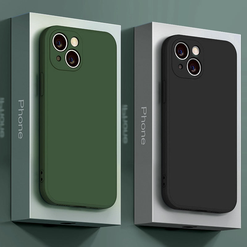 Silikonové pouzdro Soft-Touch pro iPhone 17/16 Pro Max Air — odolné proti otiskům prstů