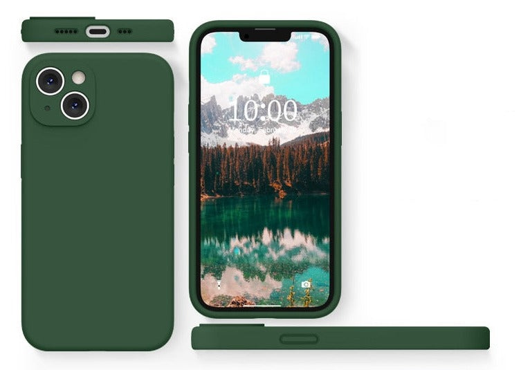 Silikonové pouzdro Soft-Touch pro iPhone 17/16 Pro Max Air — odolné proti otiskům prstů