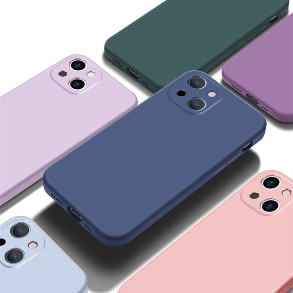 Silikonové pouzdro Soft-Touch pro iPhone 17/16 Pro Max Air — odolné proti otiskům prstů