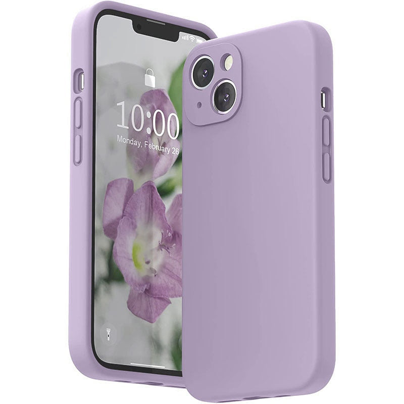 Silikonové pouzdro Soft-Touch pro iPhone 17/16 Pro Max Air — odolné proti otiskům prstů