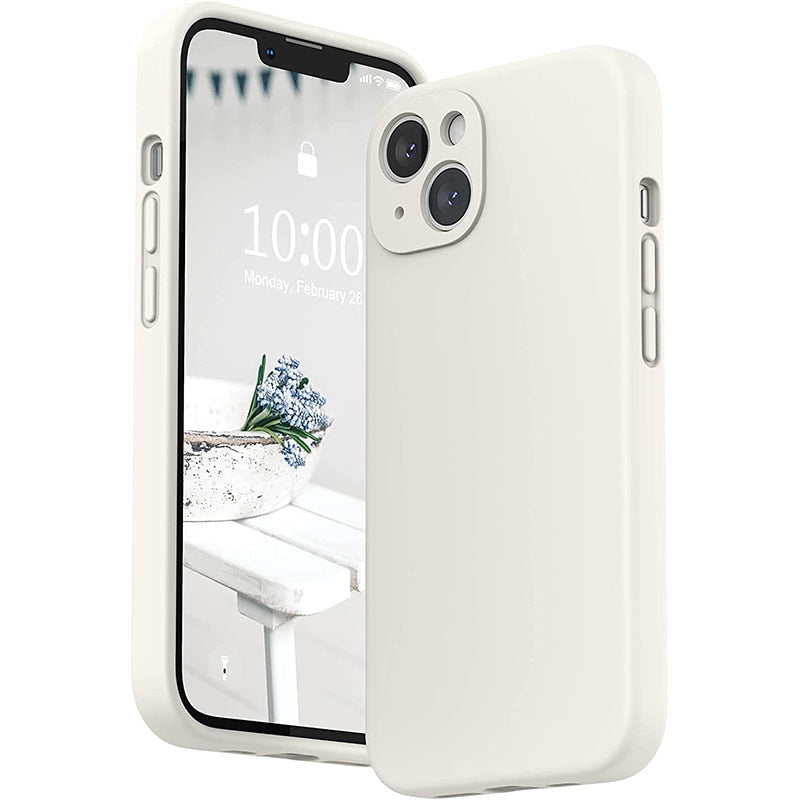 Silikonové pouzdro Soft-Touch pro iPhone 17/16 Pro Max Air — odolné proti otiskům prstů
