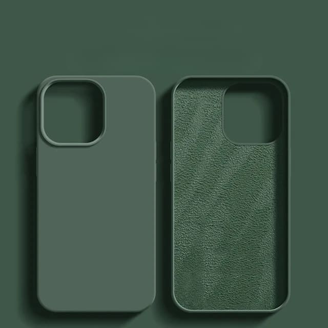 Silikonové pouzdro Soft-Touch pro iPhone 17/16 Pro Max Air — odolné proti otiskům prstů