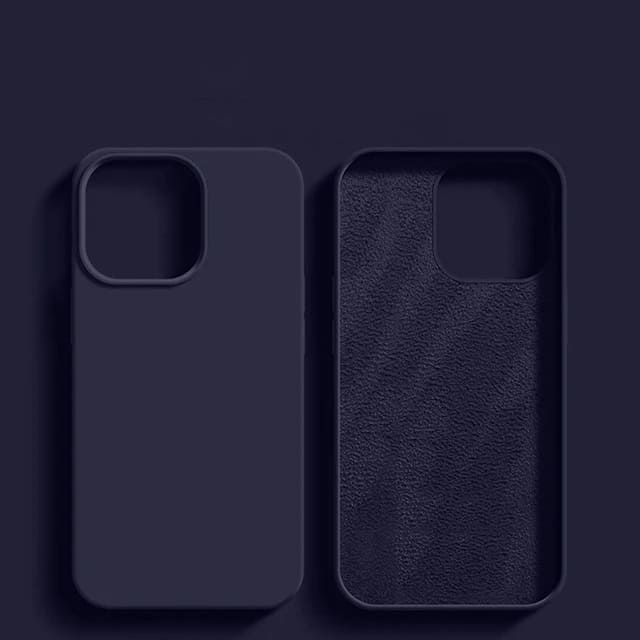 Silikonové pouzdro Soft-Touch pro iPhone 17/16 Pro Max Air — odolné proti otiskům prstů