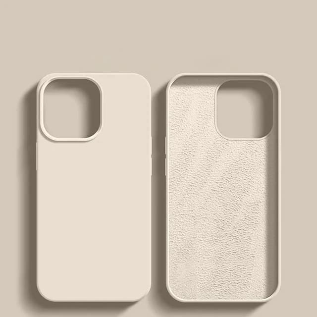 Silikonové pouzdro Soft-Touch pro iPhone 17/16 Pro Max Air — odolné proti otiskům prstů