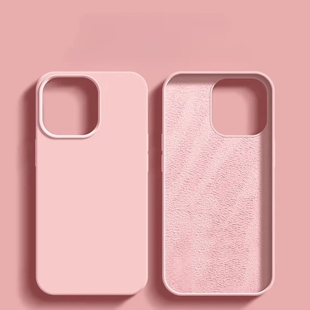 Silikonové pouzdro Soft-Touch pro iPhone 17/16 Pro Max Air — odolné proti otiskům prstů