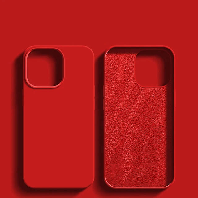 Silikonové pouzdro Soft-Touch pro iPhone 17/16 Pro Max Air — odolné proti otiskům prstů