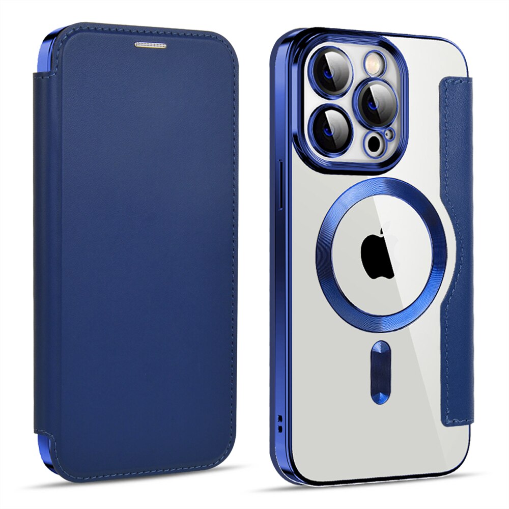 Clear MagSafe iPhone Case, RFID Wallet — 12–17 Pro Max/Air Plus