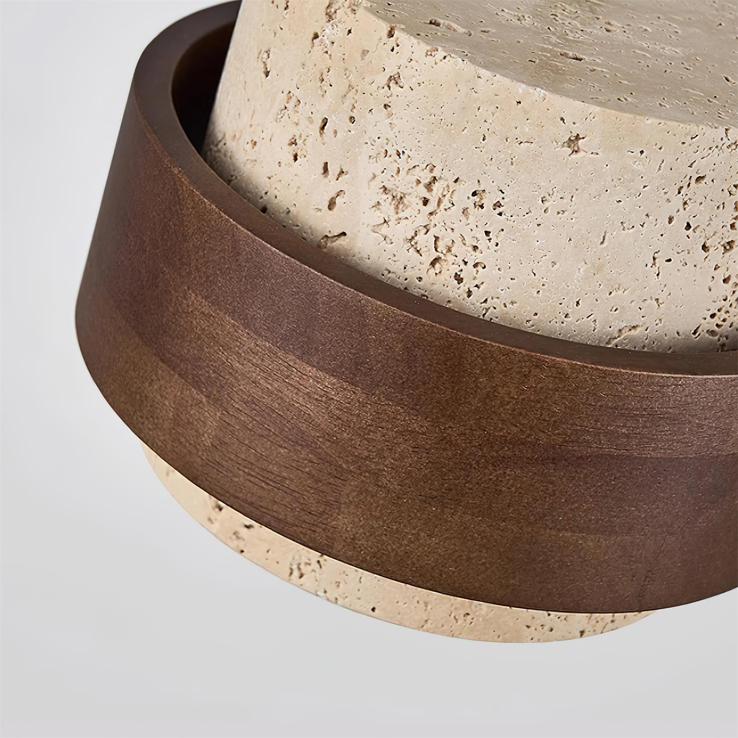 Arvella | Travertine Pendant Light
