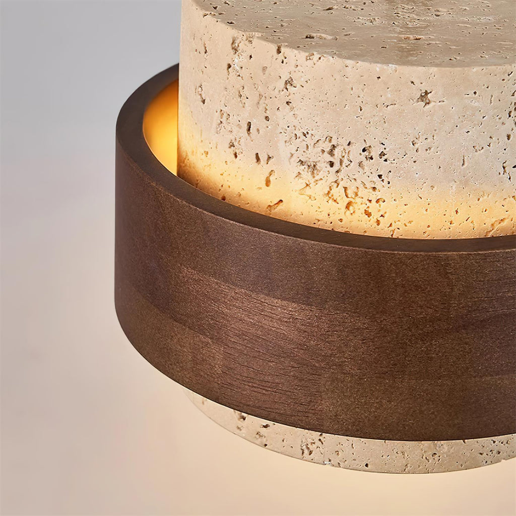 Arvella | Travertine Pendant Light