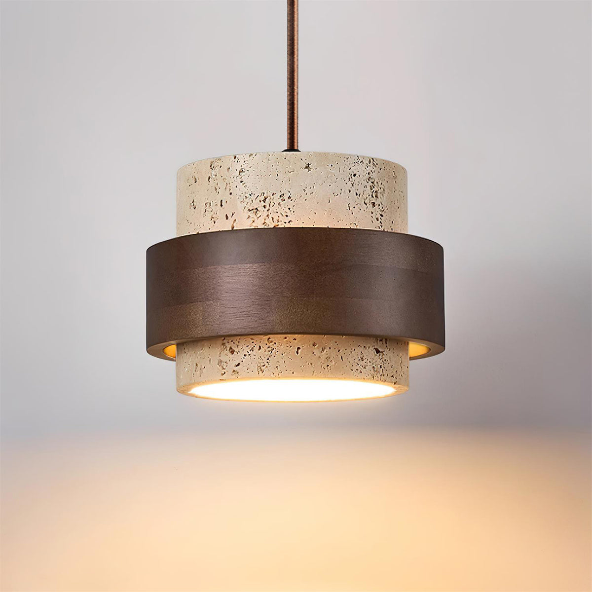 Arvella | Travertine Pendant Light